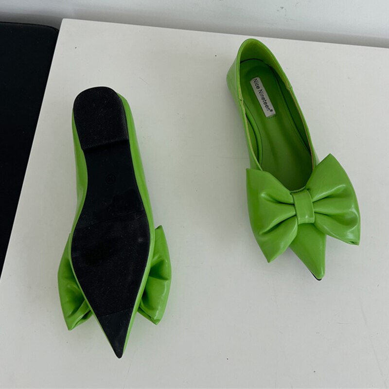 New Flat Shoes Bow | new flat shoes | flat shoes bow | brand new flat shoes