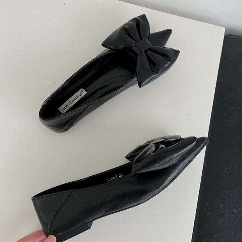 New Flat Shoes Bow | new flat shoes | flat shoes bow | brand new flat shoes