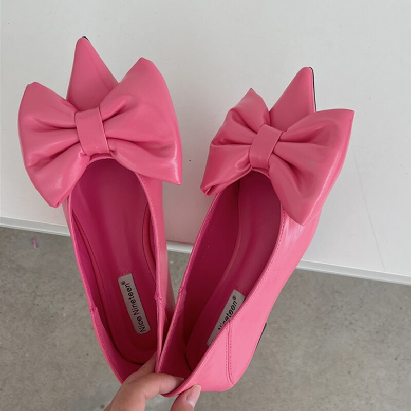 New Flat Shoes Bow | new flat shoes | flat shoes bow | brand new flat shoes