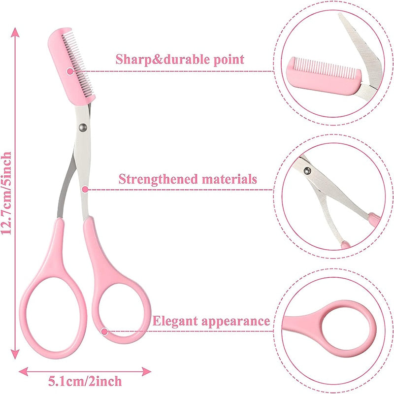 eyebrow trimmer scissor | eyebrow trimmer scissor | eyebrow trimmer scissor with comb