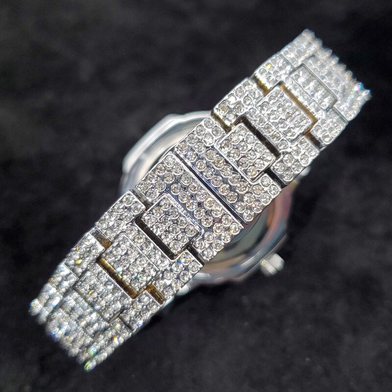 MISSFOX Diamond Watch | diamond watch | men's diamond watch | diamond watch for men | real diamond watch 