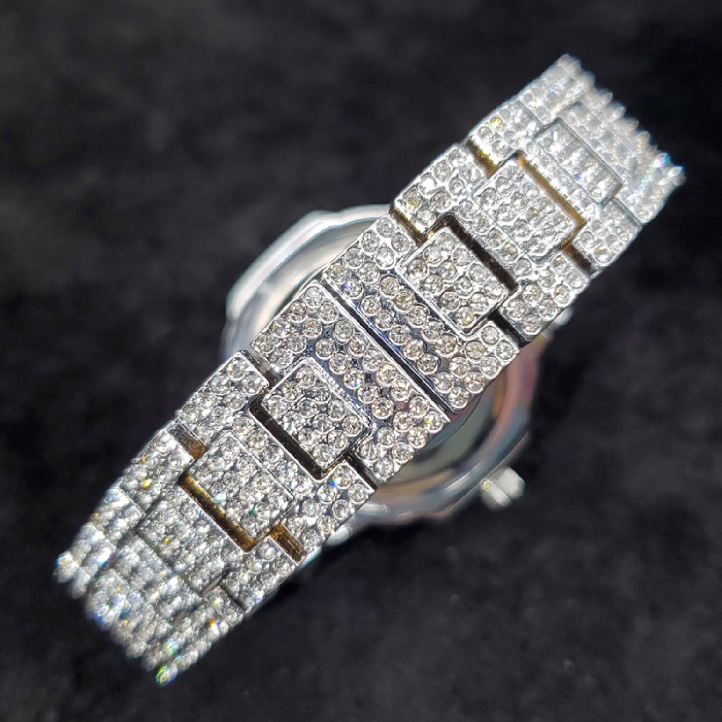 moissanite watch | moissanite watch mens | moissanite watch rolex | cartier moissanite watch | iced out moissanite watch