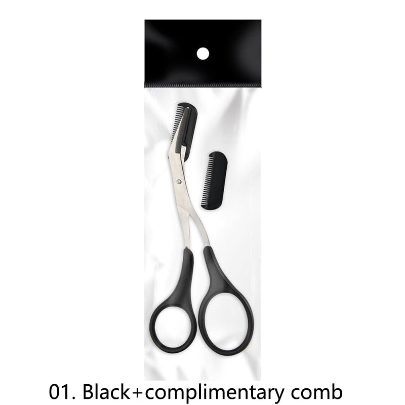 eyebrow trimmer scissor | eyebrow trimmer scissor | eyebrow trimmer scissor with comb